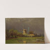 Landscape with windmill by Paul Joseph Constantin Gabriël