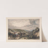Landscape with woodgatherers (William Collins) (1850) by Louis Marvy