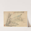 Landscapes in Various Styles after Old Masters 1 by Mei Qing
