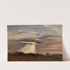 Landschaft bei Abendstimmung by Eugen Bracht