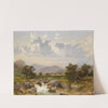 Landschaft bei Abtenau by Julius Rose