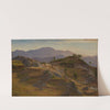 Landschaft bei Civitella by Johann Wilhelm Schirmer