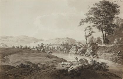 Landschaft bei Dohna