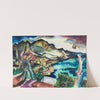 Landschaft bei Minori (1921) by Josef Eberz