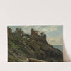 Landschaft bei Nervi by Paul von Ravenstein