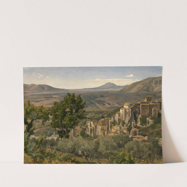 Landschaft bei Olevano by Max Wilhelm Roman
