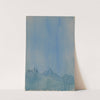 Landschaft in Blau by Karl Wiener