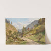 Landschaft in Niederösterreich by Leopold Munsch
