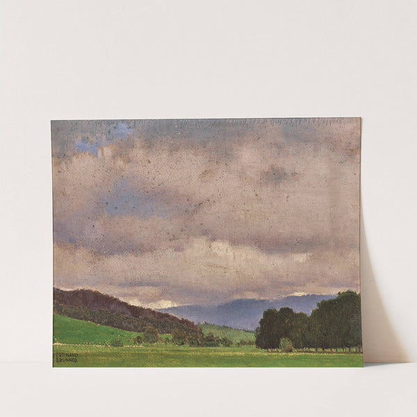 Landschaft in Niederösterreich by Ferdinand Brunner