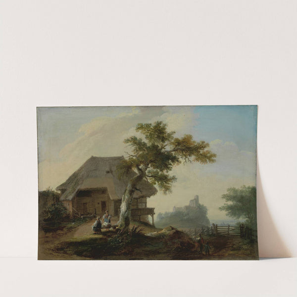 Landschaft mit Bauernhof (1773) by Caspar Wolf