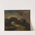 Landschaft mit einem von Buschwerk überwachsenen Felsenbogen by Christian Wilhelm Ernst Dietrich