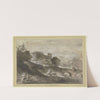 Landschaft mit einer Brücke by Francesco Zuccarelli