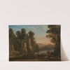 Landschaft mit Hirten (Der Tanz am Ufer) (ca 1637) by Claude Lorrain