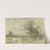 Landschaft mit hohem Baum und Holzfuhrwerk by Anton Burger
