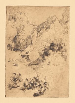 Landschaft mit Löwenjagd (1912)