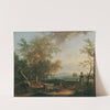 Landschaft mit Postament by Christian Hilfgott Brand