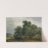 Landschaft mit Viehherde und Hirtin by Heinrich Peyer