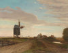 Landschaft mit Windmühle