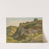 Landschaft oberhalb von Subiaco by Heinrich Reinhold