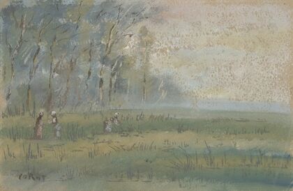 Landschaft; Près Bussières