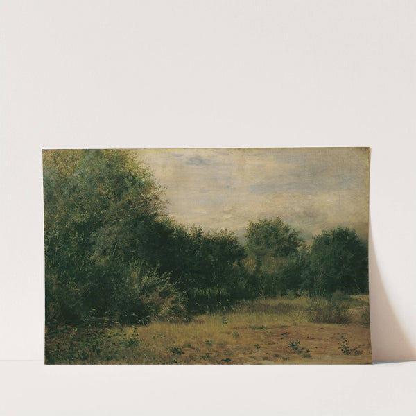 Landschaftsstudie by Sigmund L&#039;Allemand