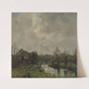 Landschap in de omgeving van Den Haag by Jacob Maris