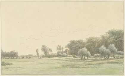 Landschap in de omgeving van Wageningen (1755 - 1818)