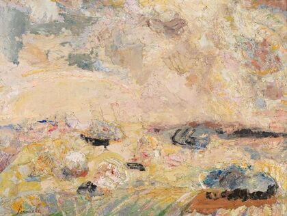 Landschap in Devonshire (1917)