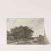 Landschap met bomen by Johannes Warnardus Bilders