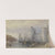 Landschap met schepen voor Caernarvon Castle by William Callow