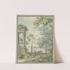 Landschap met tempelruïne (1752 - 1819) by Jurriaan Andriessen