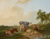 Landschap met vee