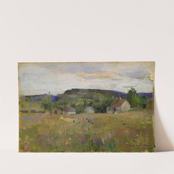 Landskap fra Bærum (1890) by Harriet Backer