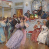 Lanner und Strauß mit Kapelle bei einem Ball (1906)