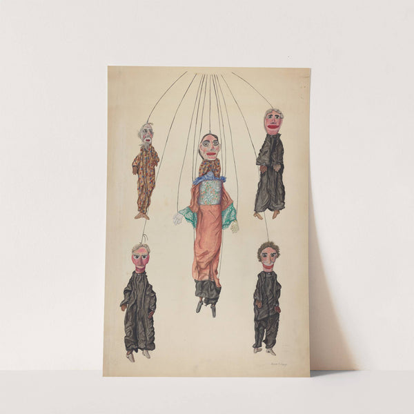 Lano&#039;s Pop Out Marionette by Frank Gray