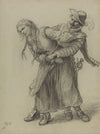 Lanseknekt i håndgemeng med ung kvinne (1875)