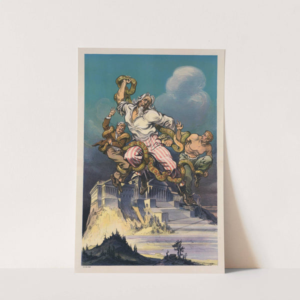 Laocoon in the toils by Udo Keppler