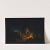 Laplanders Around A Fire (1813) by Alexander Lauréus