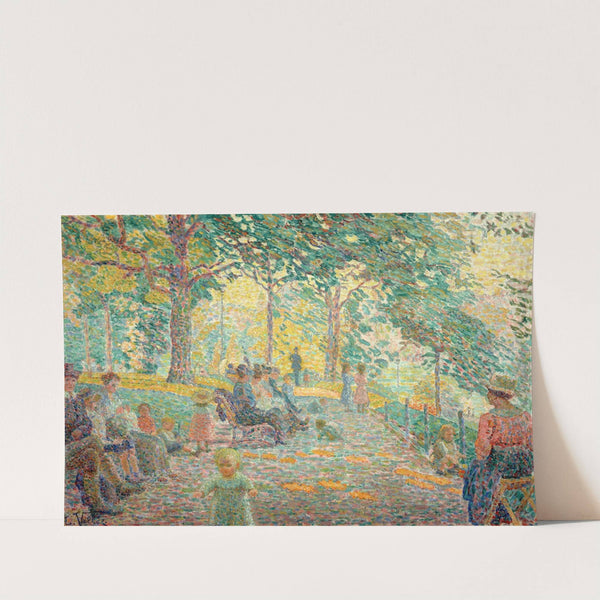 L'Après-midi au parc Montsouris by Ludovic Vallée