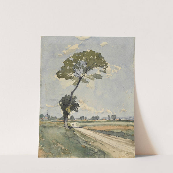 L’arbre au bord de la route (1892) by Henri-Joseph Harpignies