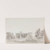 Large Building With a Colonnade by Samuel Davis