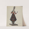 Large Painted Wooden Saint-Virgin Mary by Majel G. Claflin