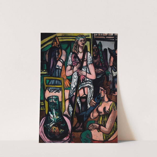 Large Picture of Women. Fisherwomen (1948) by Max Beckmann