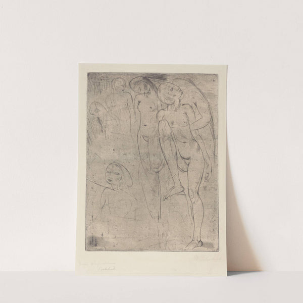 Large Resurrection (Grosse Auferstehung) (1913) by Wilhelm Lehmbruck