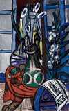Large Still Life Interior (Blue)