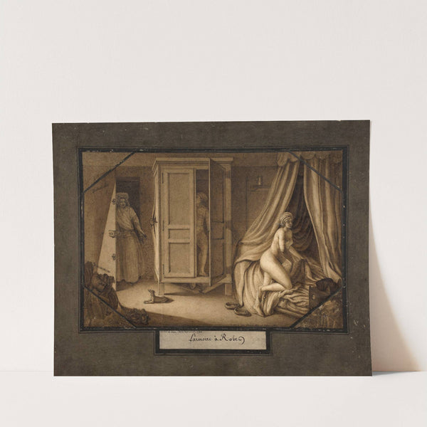 L’armoire à robes by Jean Jacques Lequeu