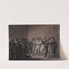 L’arrestation du chanteur Garat ou rixe entre muscadins et sectionnaires (1761 - 1845) by Louis Léopold Boilly