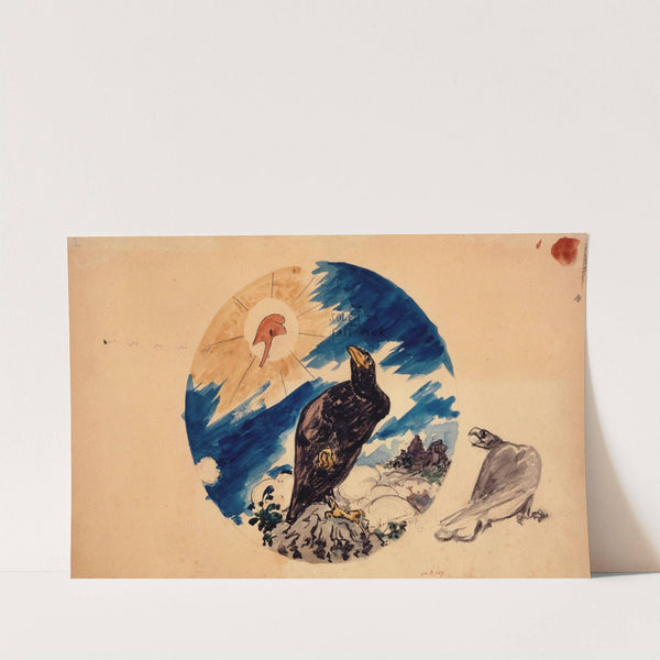 L’assiette républicaine (1868) by Félix Bracquemond