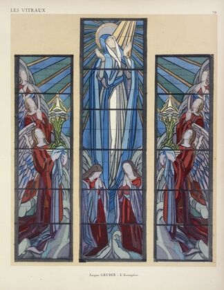 L’Assumption, au Pavillon du Vitrail, destinÃ© Ã  l’Ã©glise de Preny (Meurthe-et-Moselle)