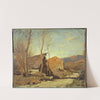 Late Autumn Afternoon by George M. Bruestle